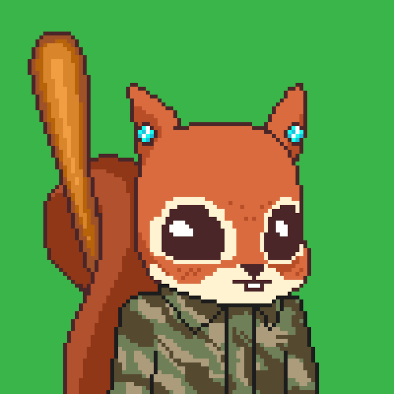 Pixel Squirrels #1814